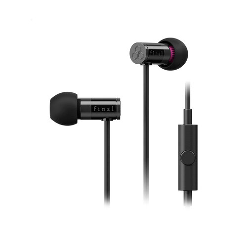 Final Audio E1000C with mic black проводные внутриканальные наушники с динамическим драйвером 329000₽