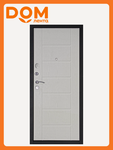 Изображение товара Дверь металлическая Дверной континет Теплолюкс белое дерево 96х205 см, левая