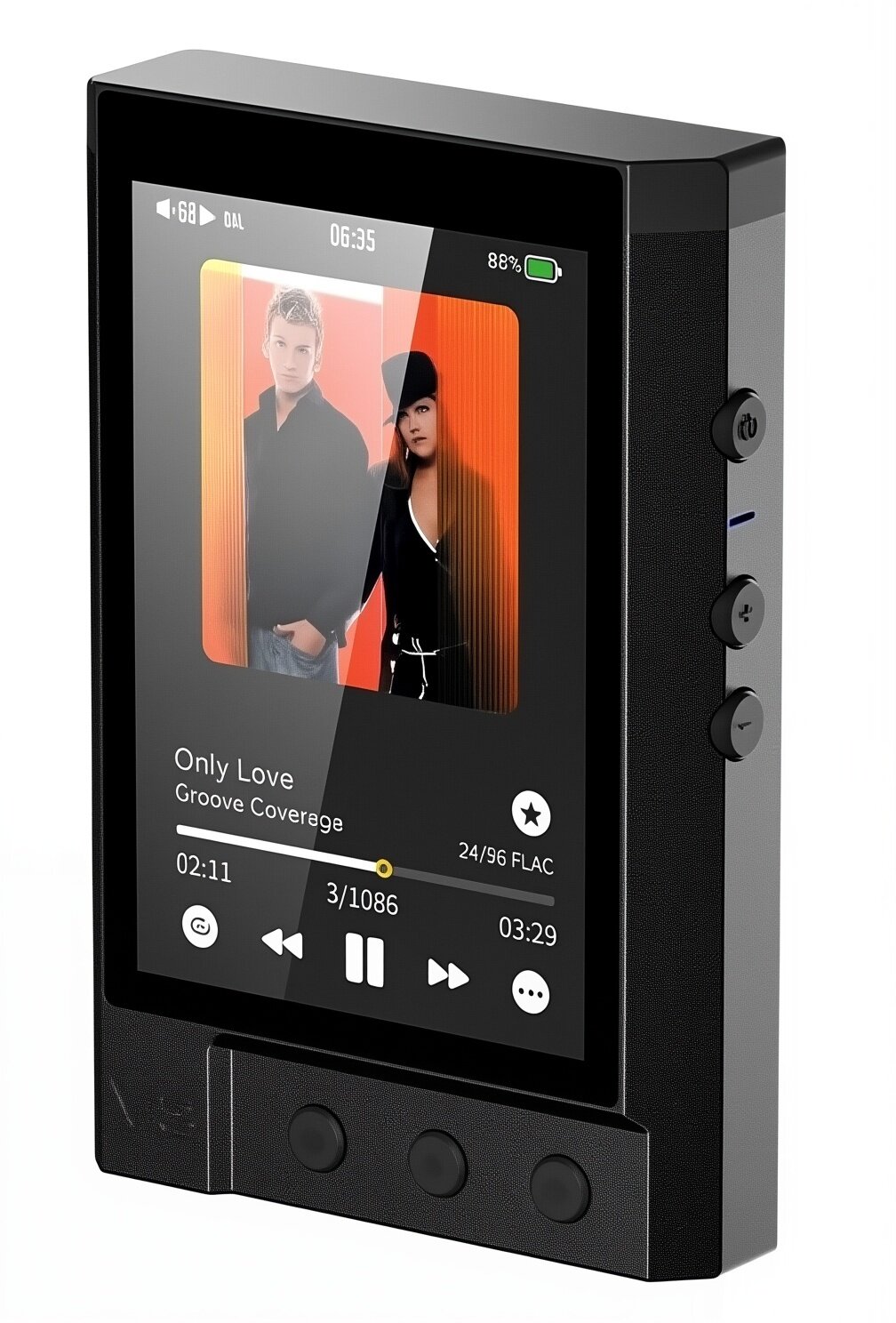 Плеер TempoTec V3 Blaze, беспроводное подключение, Bluetooth, Wi-Fi, черный