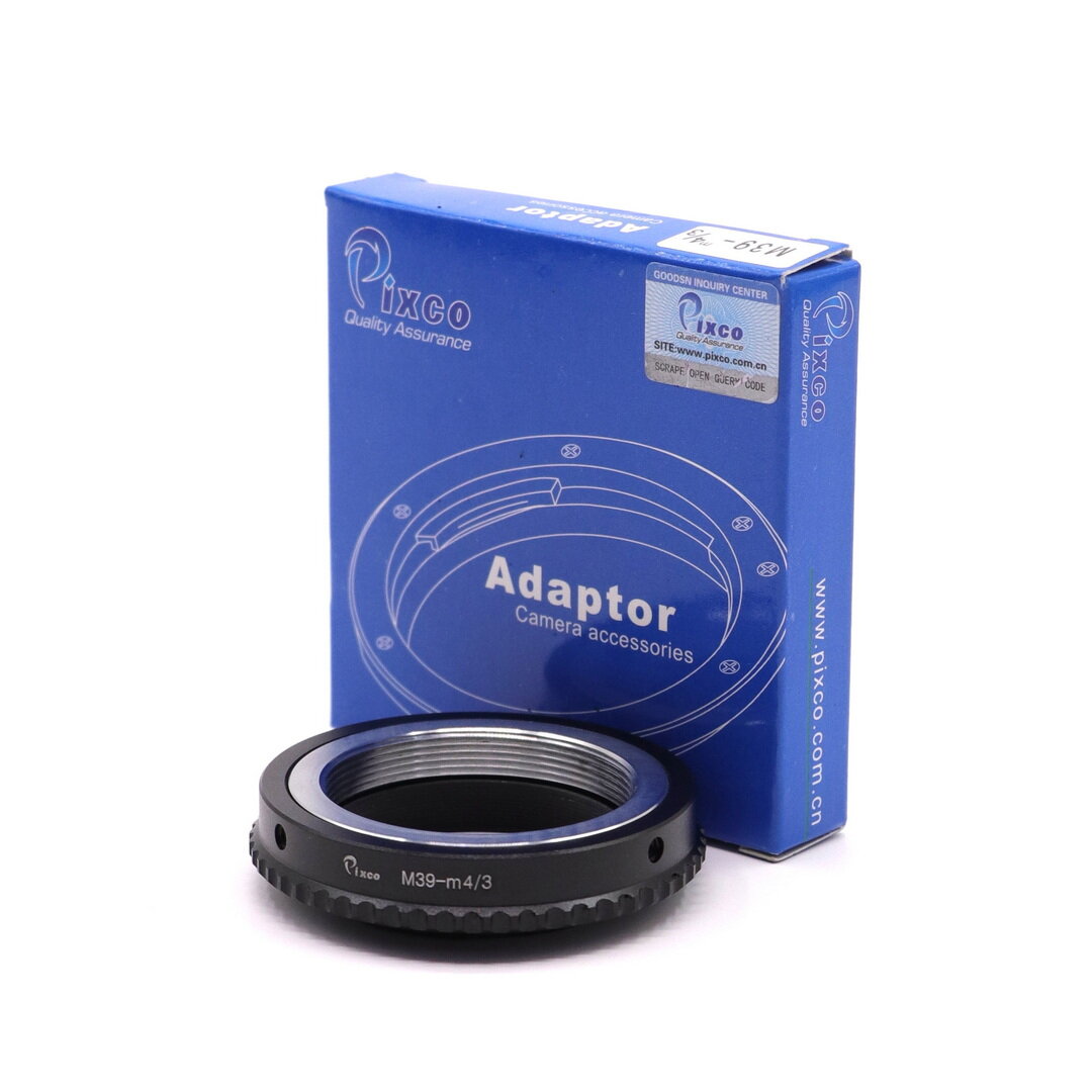 Adapter (Переходник) M39 - Micro 4/3 Pixco