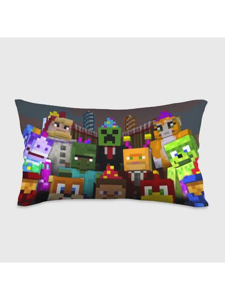 Minecraft - characters - video game Подушка