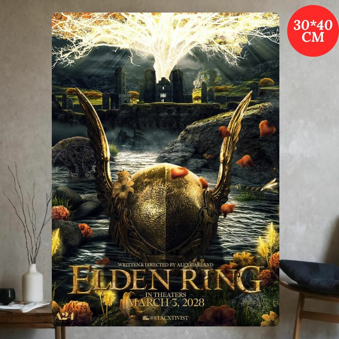Картина на металле (Elden Ring) 30*40 см