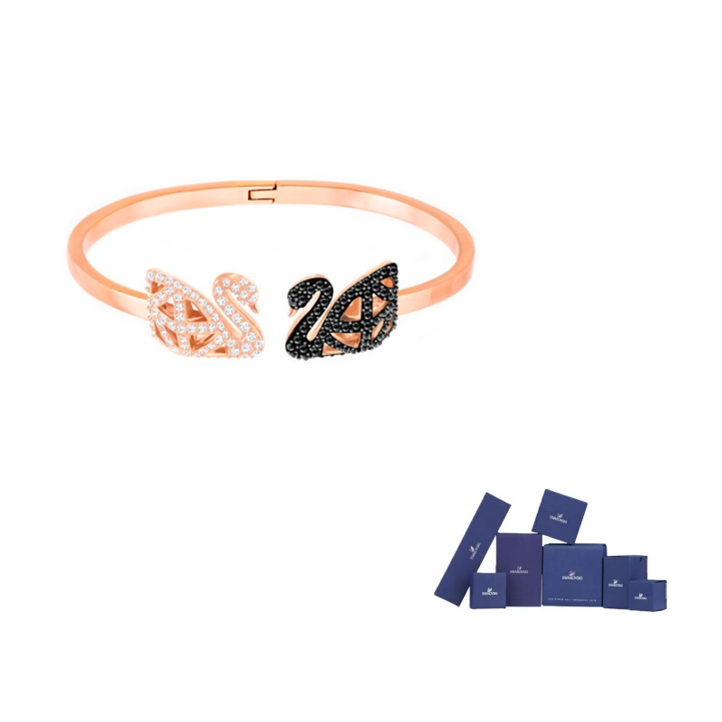 Браслет-манжета SWAROVSKI, кристаллы Swarovski