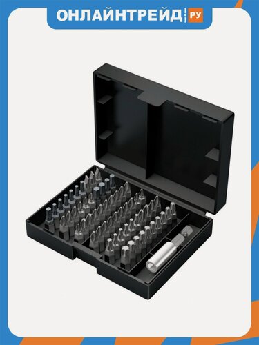 Изображение товара Набор бит Wera Bit-Safe 61 Universal 3, 61 предмет (битодержатель, PZ, PH, TX, SL, HEX-plus), в жесткой коробке, WE-057127