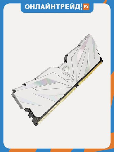 Изображение товара Оперативная память Netac Shadow DDR4 II 16GB 3200MHz PC25600 CL16, White с радиатором (NTSWD4P32SP-16W)