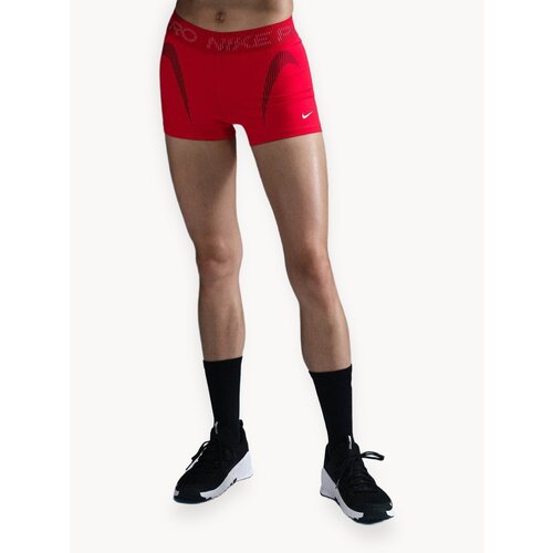 фото Шорты спортивные nike pro, размер xs, красный