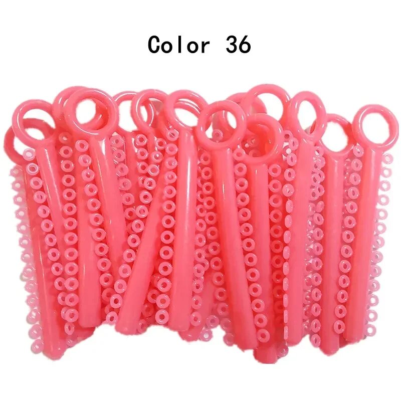 Зубные лигатуры Color 36, 40 шт.