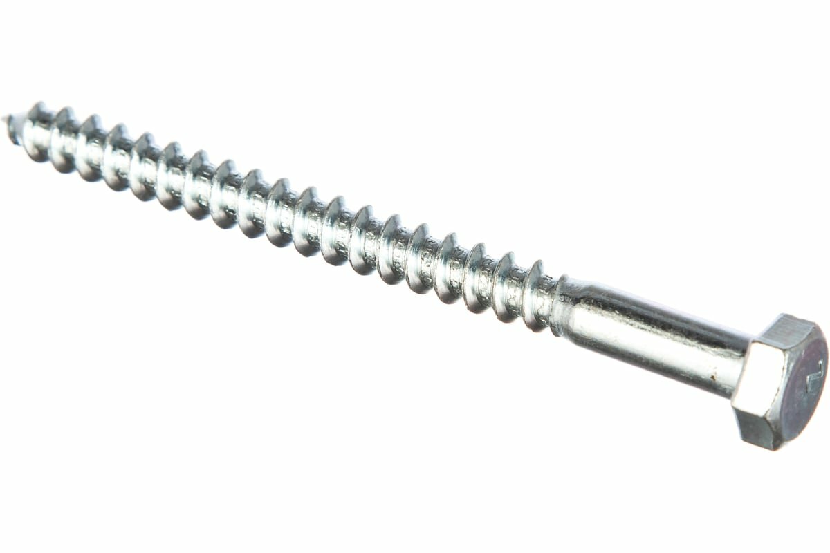 Tech-Krep Болт DIN 571 сантехнический оцинк 8x100 20 шт - коробка с ок. Tech-Kr 126559