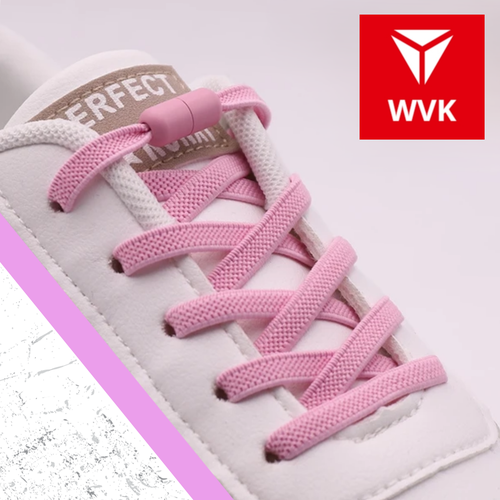 фото Шнурки, шнурки для кроссовок, розовые шнурки wvk