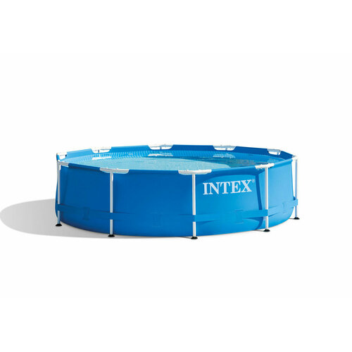 Каркасный бассейн Intex 28200, Metal Frame, 305х76см, 4485л голубой, синий