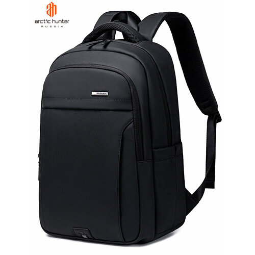 Рюкзак мужской городской, черный, повседневный, водонепроницаемый, школьный, для ноутбука и путешествий Arctic Hunter
