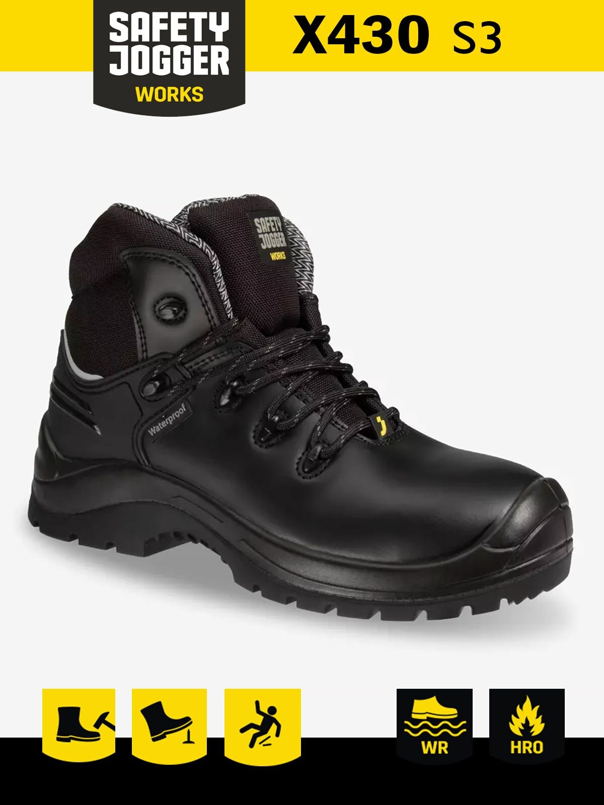 Ботинки Safety Jogger Х430 защитные (композитный подносок и стелька)