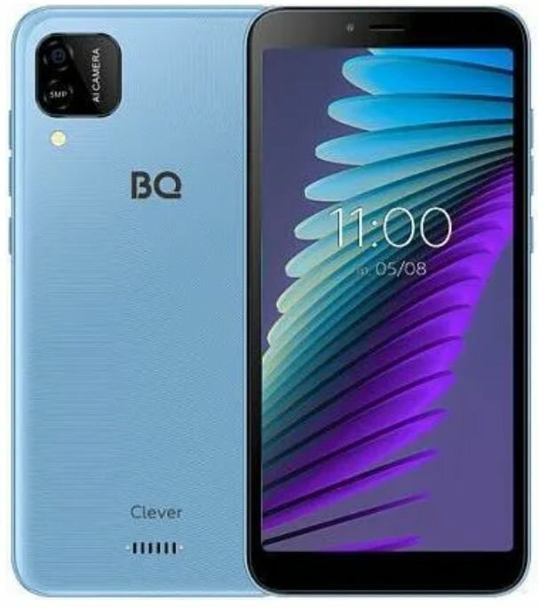 5,7" Смартфон BQ Clever 3/16 ГБ (5765L) голубой
