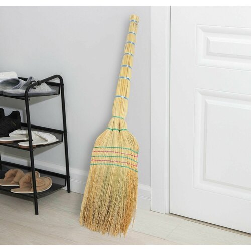 Веник узбекский, 5ти-прошивной, 3х-лучевой, ручная работа, 90-95 см