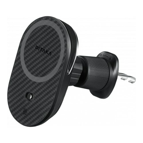 Держатель Pitaka NEW MagEZ Car Mount Pro 2 Qi 2 MagSafe vent (вентиляция) серый, черный