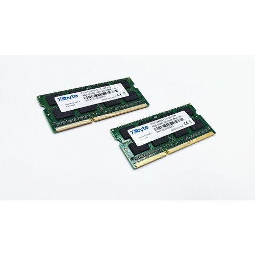 Комплект оперативной памяти Xllbyte DDR3 8 Gb 44 1600 MHz 15v для ноутбуков и моноблоков 1207₽