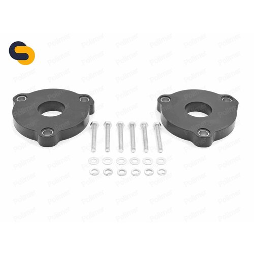 Проставки увеличения клиренса передних стоек VOLVO V90 Cross country (I) 2017-Н. В. - полиуретан 20 мм