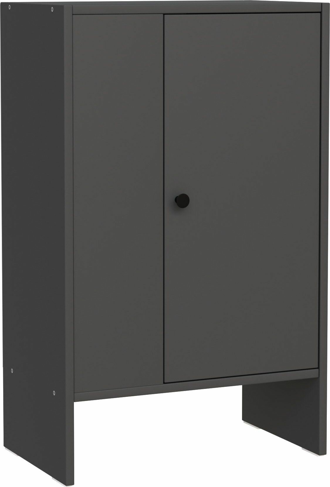 Тумба под телевизор Mio Tesoro Мини 50х80х30 см 1 дверь черная 2.07.03.090.2