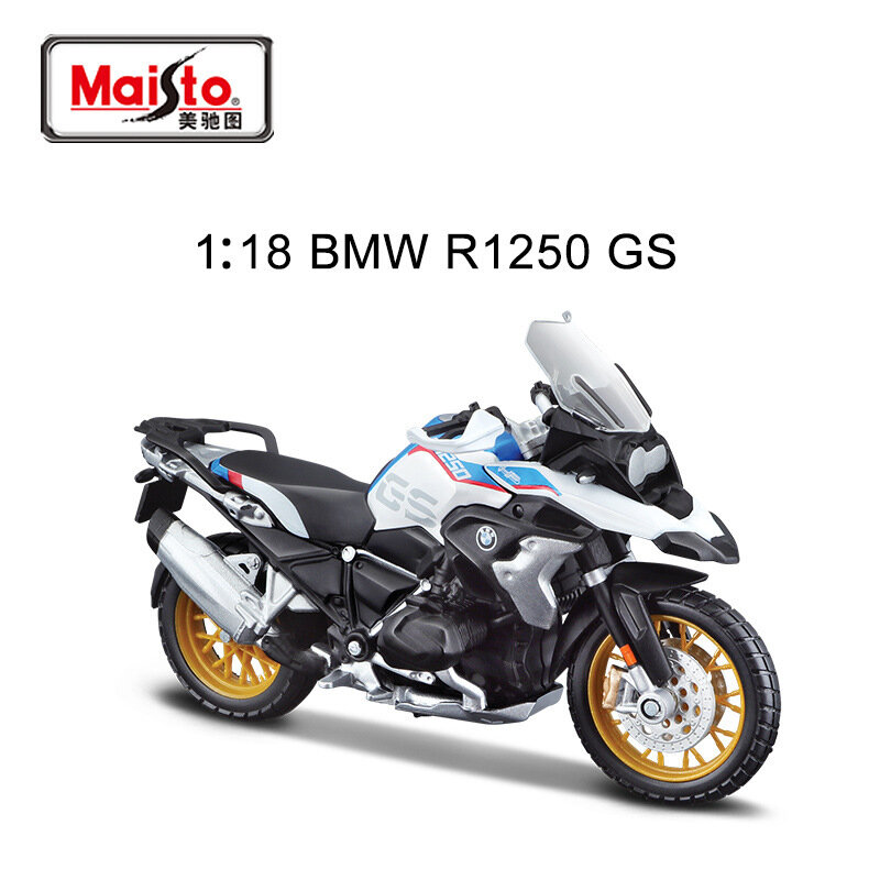 Maisto Рисунок 1: 18 модель мотоцикла Kawasaki Ducati BMW спортивный автомобиль моделирование украшения подарочные игрушки