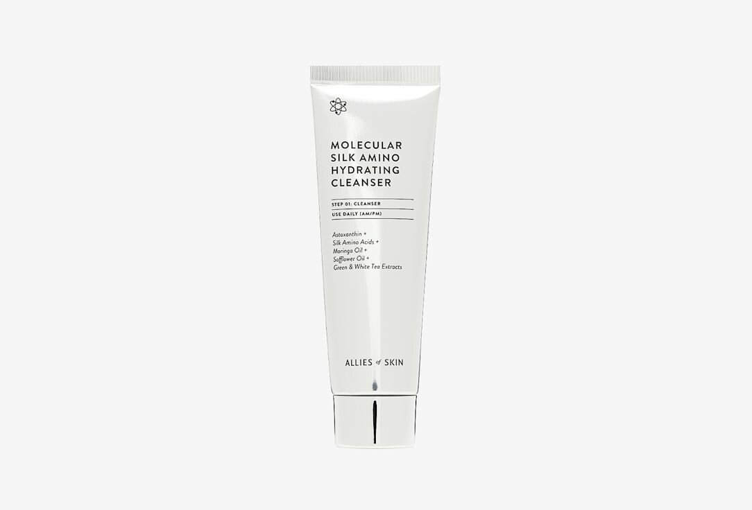 Гель для умывания ALLIES OF SKIN Molecular silk amino hydrating cleanser 25 мл