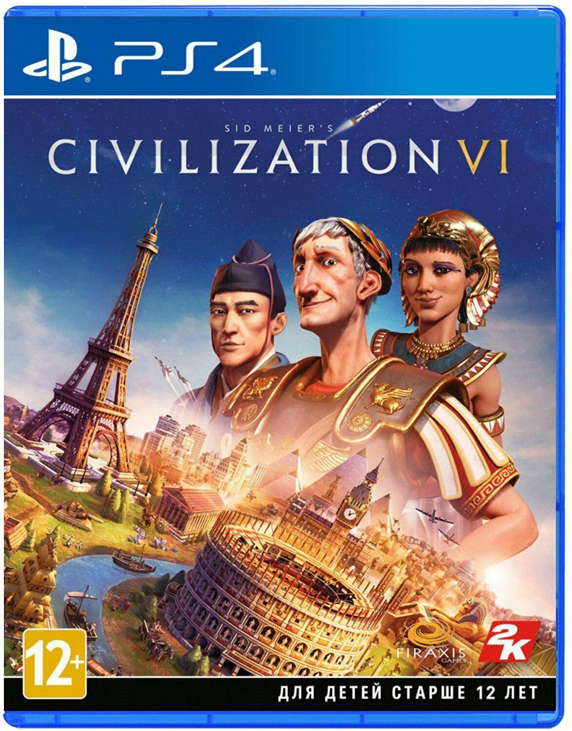 Игра Sid Meier's Civilization VI , для Ps4 / Ps5 , Blu-ray , Русские субтитры