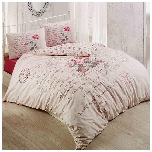 фото Постельное бельё "irina home" ранфорс true love ; размер: 1.5