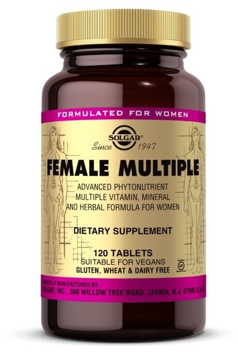 Solgar Female Multiple (120tab)