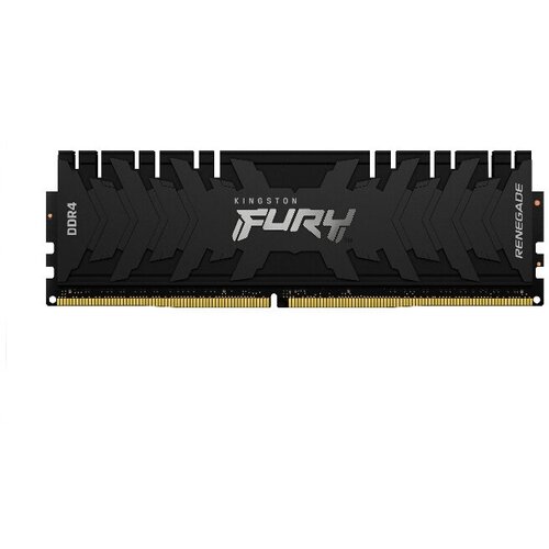 Kingston Модуль оперативной памяти 8ГБ DDR4 SDRAM Kingston FURY Renegade KF432C16RB2/8 (PC25600, 3200МГц, CL16) (ret) модуль памяти kingston fury renegade black rgb ddr4 dimm 3200mhz pc25600 cl16 64gb 2x32gb kf432c16rb2ak2 64