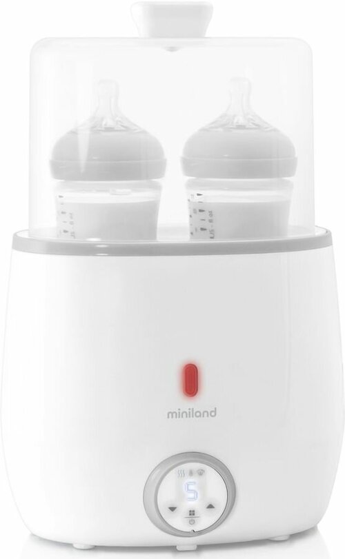 Стерилизатор-подогреватель для бутылочек Miniland Warmy Twin 89197