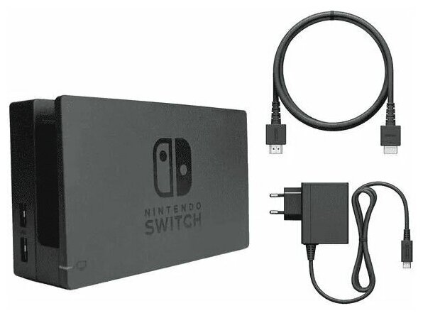 Док-станция + блок питания + кабель HDMI (Nintendo Switch)