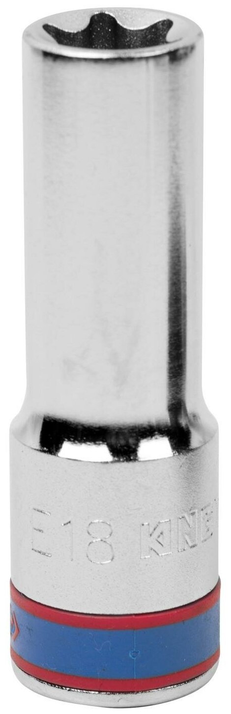 Головка торцевая TORX Е-стандарт 1/2", E18, L = 77 мм KING TONY 427518M