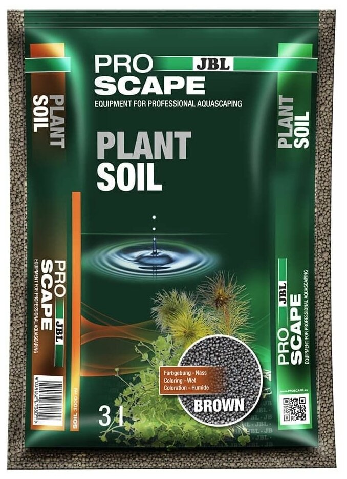 JBL ProScape PlantSoil BROWN - Питательный грунт для растительных аквариумов, коричневый, 3 л - фотография № 9