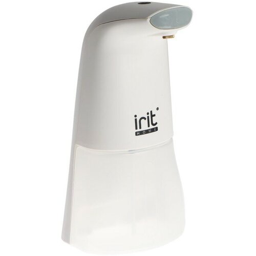 Диспенсер Irit IRSD-04, для антисептика, настольный, сенсорный, 0,3 л, 3хАА, белый