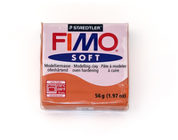 Полимерная глина FIMO Soft запекаемая коньяк (8020-76), 57 г