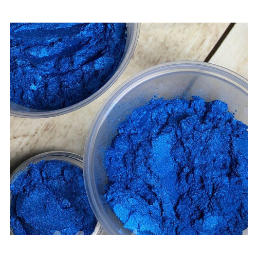 Cloisonne Super Blue косметический перламутр синий для косметики, мыла, бомбочек 10 г