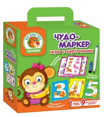 Настольная игра Vladi Toys Чудо-маркер Зоопарк VT2100-11