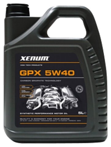 Моторное масло Xenum GPX 5W40 5л 1037005