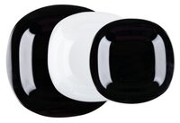 Столовый сервиз Luminarc New Carine Black and White 18 предметов N2955