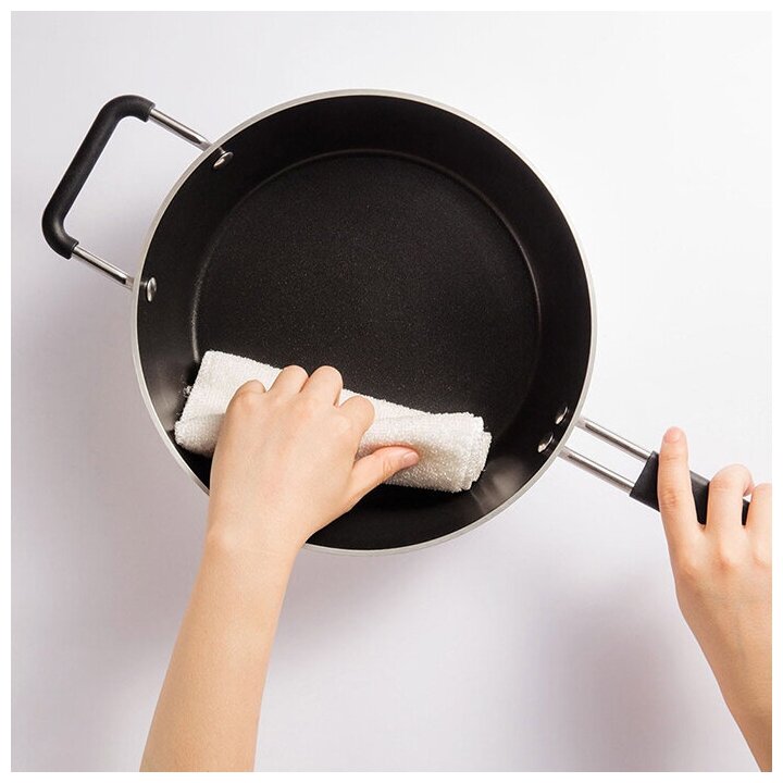 Сковорода Zhiwu Cooking Frying Pan GJC03CM (White/Белый) - фотография № 8