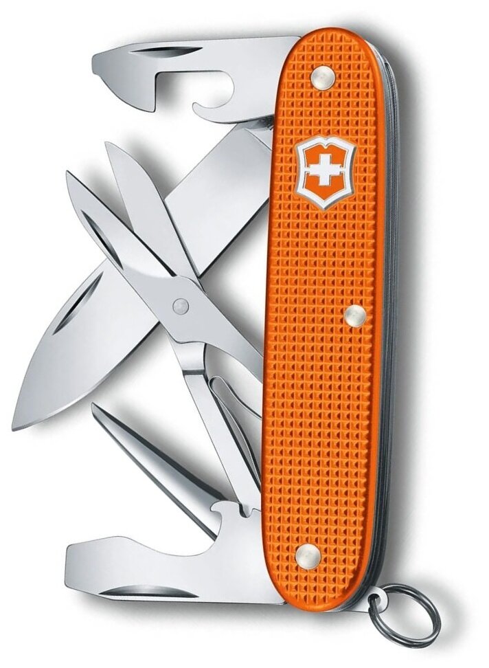 Складной нож Victorinox Pioneer X, 9 функций, 93мм, оранжевый - фото №3