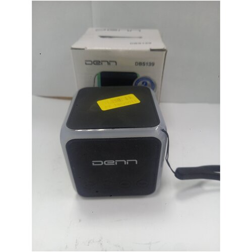 Портативная Bluetooth колонка DENN DBS139 3 Вт вход аудио mini jack 35 mm 109900₽