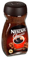 Кофе растворимый Nescafe Classic гранулированный, стеклянная банка 190 г