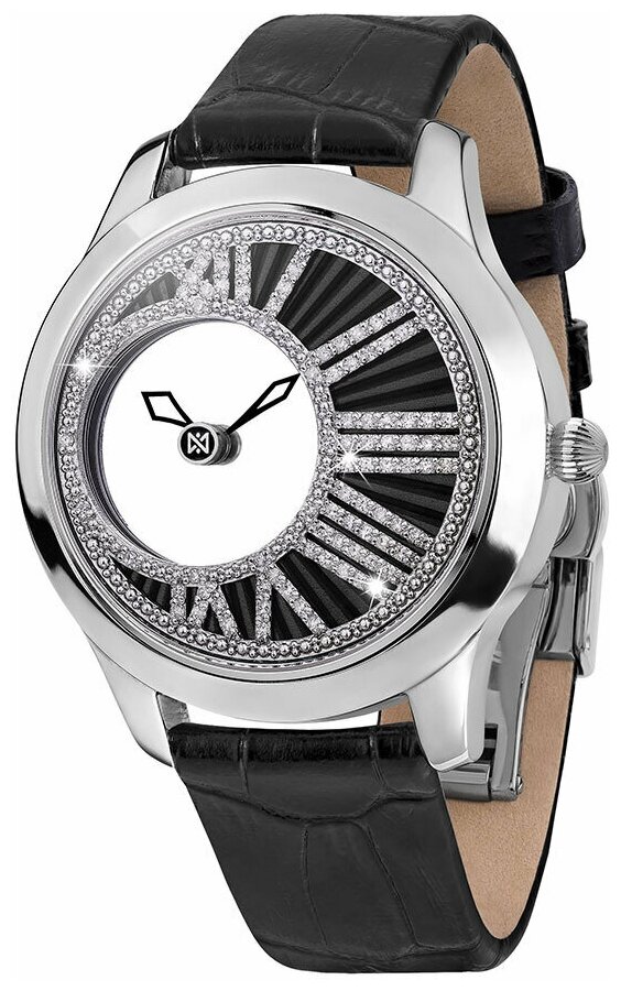 серебряные женские часы MYSTERY 1209.31.9.56A