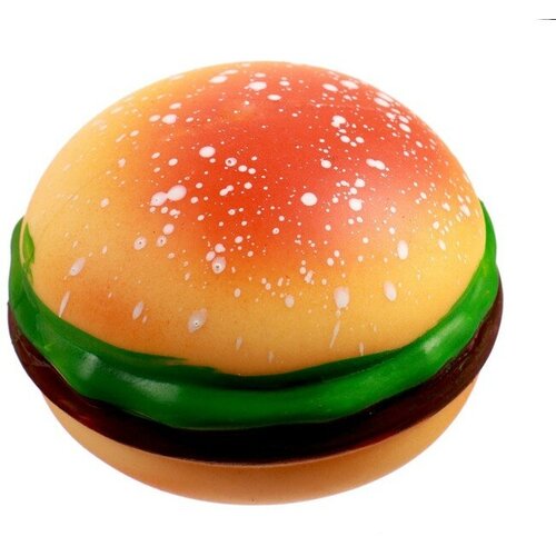 Мялка «Гамбургер», цвета микс(12 шт.) мялка мордочки цвета микс