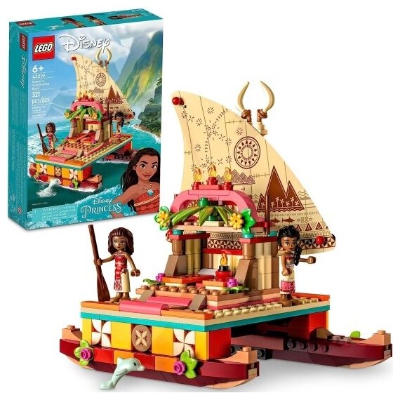 Конструктор Lego ® Disney™ 43210 Лодка-путешественник Моаны