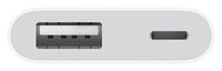Разъем Apple Lightning - USB/Lightning (MK0W2ZM/A) белый