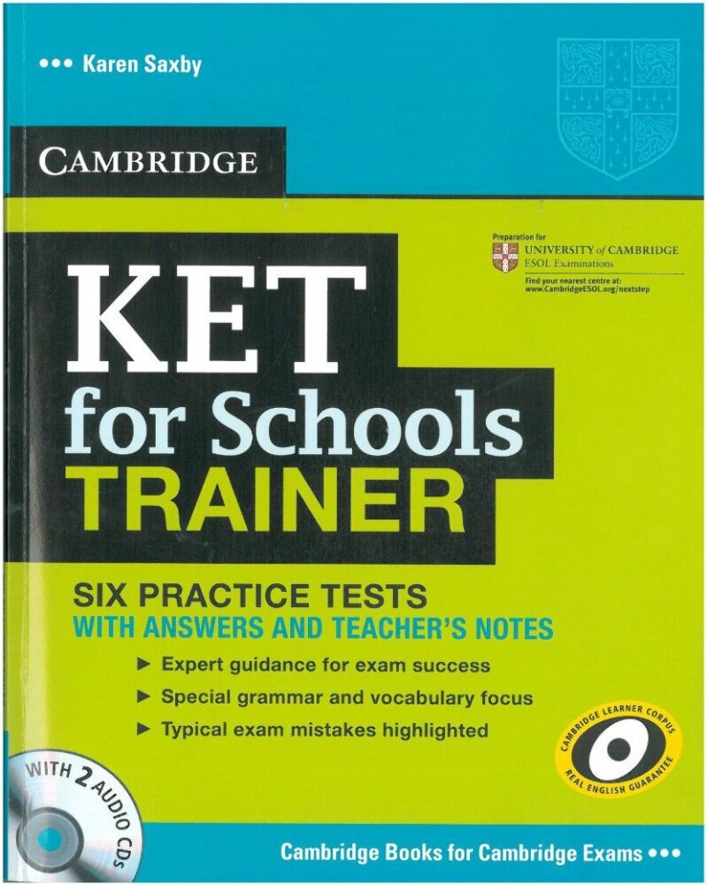 KET for Schools Trainer Practice Tests with Answers and Audio CDs (2)