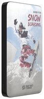 Аккумулятор Sensocase Power Bank SC-10K Snowboard boy, 10000 mAh серый