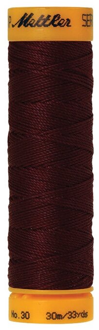 Отделочная нить, METTLER SERALON TOP-STITCH, 30 м6675-0111 0111 Beet Red