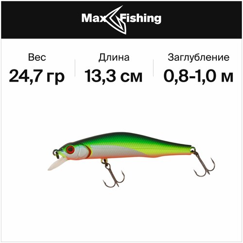 фото Воблер для рыбалки zipbaits orbit 130 sp-sr #537m 24.7 гр, 0.8-1 м / сделано в японии